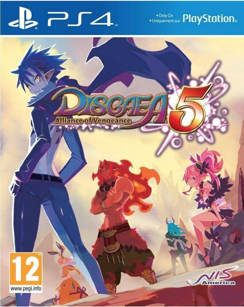 Portada 
Disgaea 5: Alliance of Vengeance